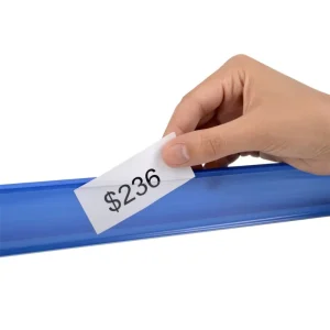 Recycled Data Strip Price Tag Holder Clip for Supermarket Shelf