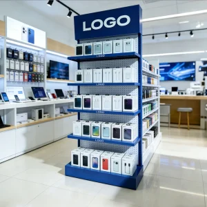 Removable Single sided Metal Wire Multipurpose Customized Display Showcase Promotion Display Rack for Supermarkets