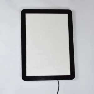 Restaurant Indoor Rectangle Magnetic Acrylic LED Lighted High Brightness Durable Eco Friendly 7000lux Advertising Light Box