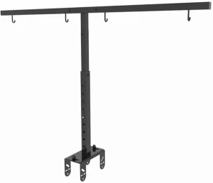 Retail Aisle Marker Hanging Sign Holder T Bracket for Retail Gondola Store Shelving Adjustable Height Solid Steel