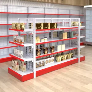 Retail Display Gondolas Shelves Racks Shelving for Supermarket Retail Shelving Shop Grocery Store