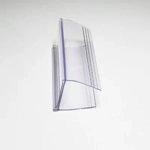 Retail Display Plastic Sign Holder Electronic Label Holder Shelving Stoppers for Supermarket Shelf