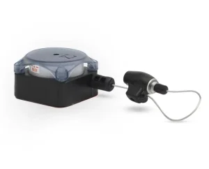 Retail Display Security Retractable Cable Box Alarming Anti Theft Pull Box