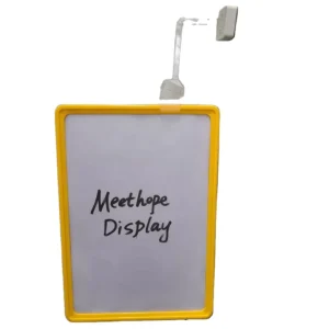 Retail Display Store Supermarket Pop Plastic Adhesive Sign Magnet Clips Magnetic Frame Holder