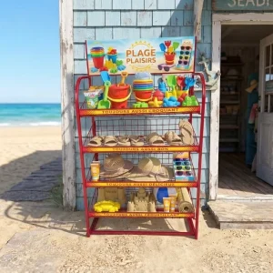 Retail For Pop Display Stand For Snacks Biscuits Metal Wire Rack For Potato Chips Store Display Racks