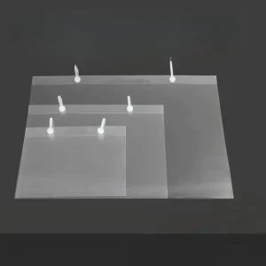 Retail Plastic Label Holder Retail Sign PVC Clear Shelf Label Holder for Shelving Display
