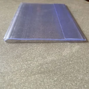 Retail Price Label Holder Shelf Retail Price Tag Holder Clear PVC