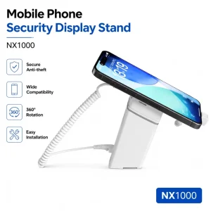 Retail Security Device Charge Cell Phone Anti-Theft Display Stand for Mobile Phone A1000