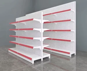 Retail Shop Shelving Display Steel Heavy Light Duty Shelf for Supermarket Pharmacy Convenience Store Gondola Shelves