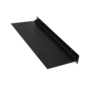 Retail Store Display Shelf LED Light Wine Commodity Aluminium Holder Rack Wall Shelf Mounted Plate Stand Black Eco Friendly