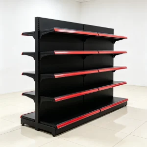 Retail Store Equipment Bulk Warehousing Solutions with Metal Display Racks and Supermarket Shelves