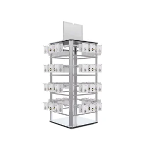 Retail Store Fixtures Metal Tabletop Rack Design Rotating Sunglasses Display for Retail Shop