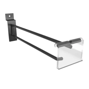 Retail Store Metal Steel Slatwall Panel Security Hanging Display Pegboard Hooks for Hang Goods