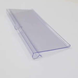 Retail Store PVC Plastic Price Tag Holder Price Label Holder