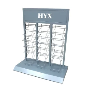 Retail Store Point of Sale Shop Wire Metal Hook Hanging Merchandise Products Countertop Display Stand Rack