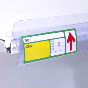 Retail Store Shelf Breakable Shelf Divider With T Front Self Adhesive Cereal Gravity Bins