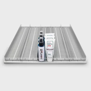 Retail Store Supermarket Convenience Store Gravity Feed Rack with Dividers Space Efficient Design Reduces Waste and Spoilage