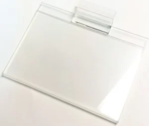 Retail Store Supermarket Slatwall Acrylic Sign Holder Poster Display Holder 11X8.5