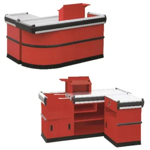 Retail Supermarket Checkout Counter Store Shopping Cashier Desk