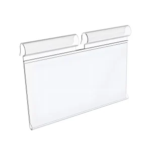 Retail Wire Shelf Label Holders Plastic Wire Rack Price Tag Label Holder Compatible With Metro 1-1/4 in Shelves