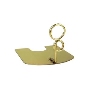 Reusable Mirror Stainless Steel Label Holder
