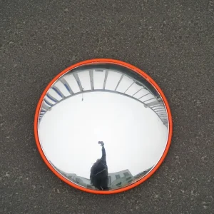 Road Safety Village Entrance 45cm Wide angle Safety Road Mirror for Indoor Anti theft Road Safety Traffic Signal Mirror