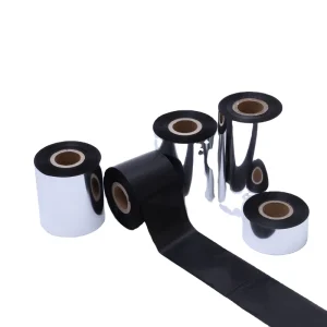 S11 Wax Ribbon for Barcode Ribbon Printer Logistic Label Rolls 110mm*360m
