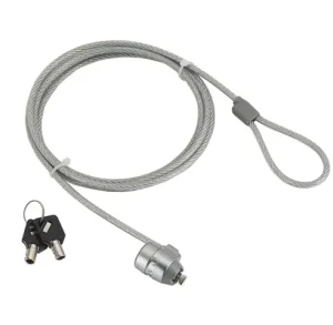 SP KL002 Key Laptop Cable Lock Anti Theft Computer Security Desktop Notebook Lock with 2 Keys