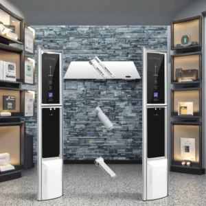 ST-40 EAS Anti Theft System Walk Through Metal Detector Security Device ABS Material 58kHz Frequency 150×41.2×0.38