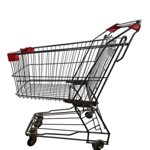 SXC 50 Supermarket Unfolding and Steel Shopping Trolley and Grocery Shopping Trolley