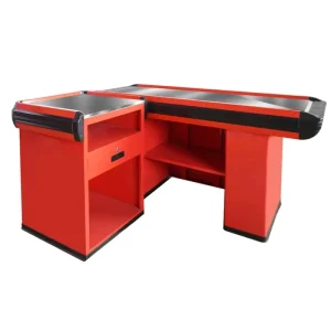 SYT 002 Metal Customized Durable Anti Rust Modern Design Supermarket Cashier Checkout Counter