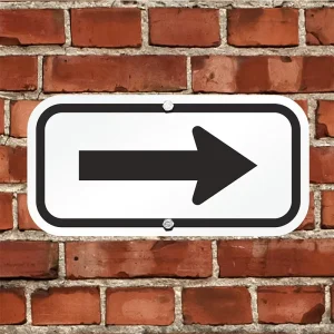 Screen Printed Photoluminescent Aluminum Accessibility Sign for Emergency Evacuation Chair Sign in Accessible Stairwell
