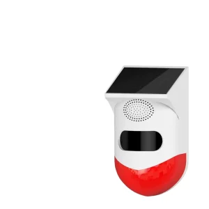 Security Light Motion Sensor TUYA Wireless PIR Anti Theft Alarm WIFI Solar Alarm Siren Solar Motion Sensor Alarm