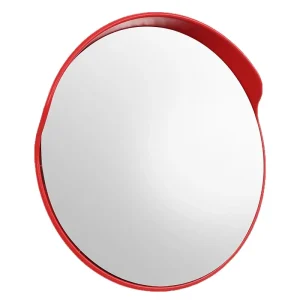 Security Mirror PC Convex Traffic Mirror Wide Angle Curved Safety Mirror for Outdoor Indoor Driveway Road
