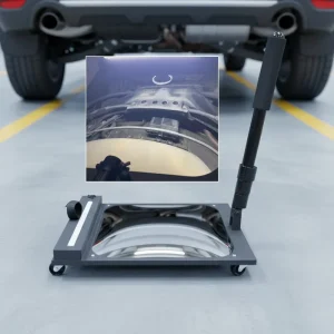Security Search Tool Inspection Convex Mirror Durable Telescopic Handle Under Vehicle Inspection Mirror