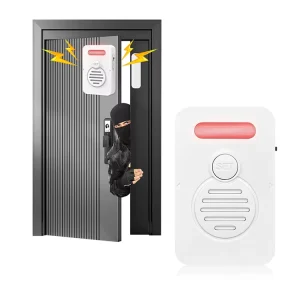 Security Warning Sound and Light Siren Anti theft Door Entry Alarm Mini Door Alarm for Thieves