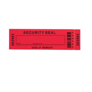Security Warranty Void Stickers 100% Total Transfer Tamper Evident Proof Labels Triple Serial Numbers Seal Sticker