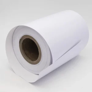 Self Adhesive PVC Vinyl Film for Barcode Label Sticker Printing Material Roll