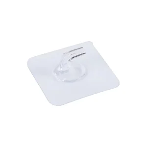 Self Adhesive Sticky PVC Towel Wall Hooks Eco Friendly High Quality Heavy Duty Storage Hook Clothes Hanger for Kitchen