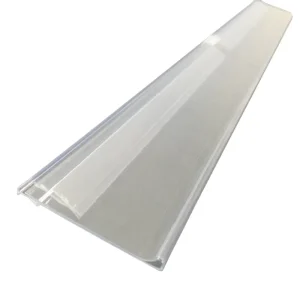 Shelf Labels Card Strips Plastic Price Tags Transparent PVC Extruded with Easy Installation