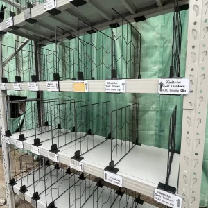 Shelf Separator Shelf Divider with Price Card Slot PVC Board or Metal Mesh Partition for Retail Liquor Store Toy Shop