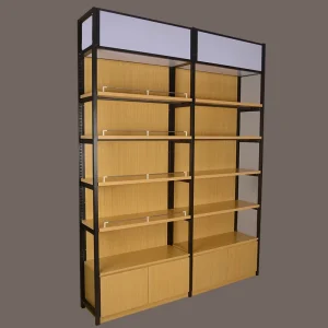 Shelves Store Metal Shop Display Rack Display Stand for Retail with Light