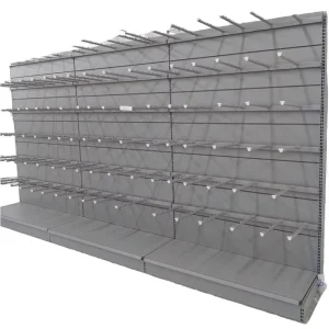Shelving Gondola Unit Used Pegboard Display Stand Hardware Display Racks for Shops Etagere Boutique Supermarket Gondola Shelving