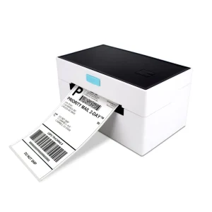 Shipping Label Barcode Sticker with Bluetooth+USB High Efficiency 4×6 110mm Direct Shipping Label Waybill Thermal Printer