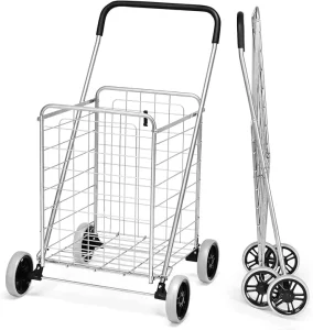 Shopping Cart Folding Portable Folding Shopping Cart