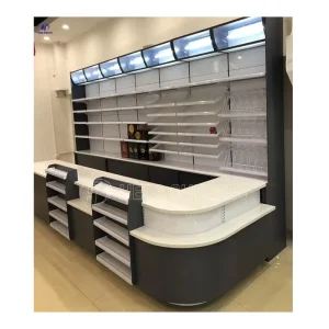 Shopping Mall Cashier Table Supermarket Checkout Counter Equipment