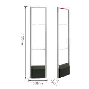 Shopping Mall Retail Anti Theft Device RF Security Gate EAS System Alarm for Clothes Stores Supermarket