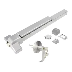 Single Leaf Door Push bar Panic Exit Device Fire Door Touch bar Panic Device Double Latch Panic bar Lock