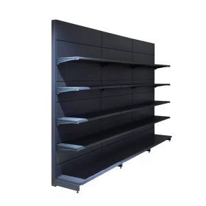 Single Side Rack Supermarket Gondola Shelf Supermarket Wall Shelves Retail Grocery Store Rack Store Shelving