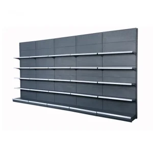 Single Sided Grocery Shop Rack Universal Retail Store Shelf Supermarket Storage Display Shelf Rack